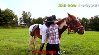 3Way Porno - Tresh në Fermën e Familjes