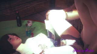 מלחמת הכוכבים הנטאי 3D - ליאה קשה סקס בטברנה