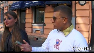 Wild indoors sex act