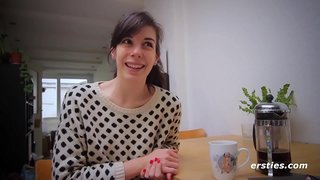 Amatieru Meitene Berzes Viņas Untrimmed Bušs