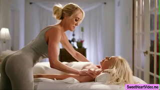 Milf Brandi Love کمک می کند تا مشتریان خود را شلیاق قوانین رسیدن به اوج لذت جنسی گربه